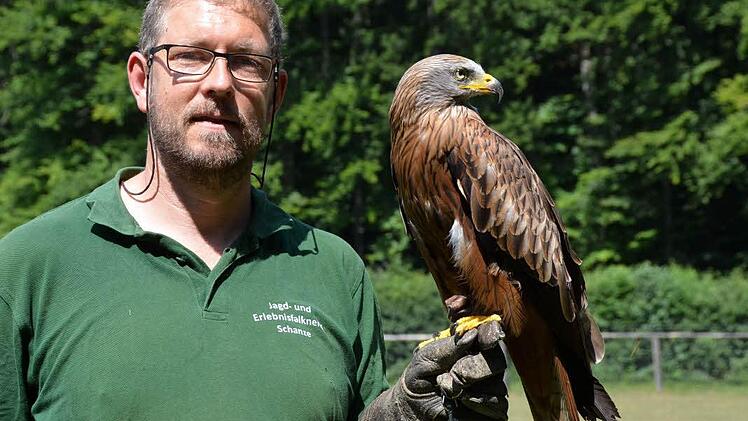 Von besonderem Interesse sind stets die Vorführungen mit den Greifvögeln. Foto: Rauch