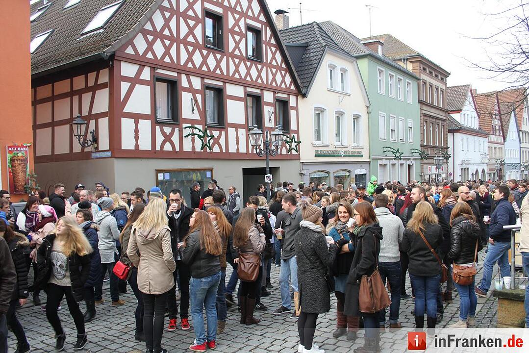 Frühschoppen zu Weihnachten in Kulmbach