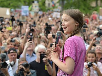 Greta Thunberg erreicht mit ihren Aktionen Millionen von Menschen - ob das ihrer Schwester auch bald gelingt? Foto: Paul Zinken/dpa