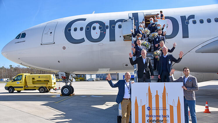 Nürnberg: Ferienflieger Condor fliegt beliebtes Reiseziel täglich an