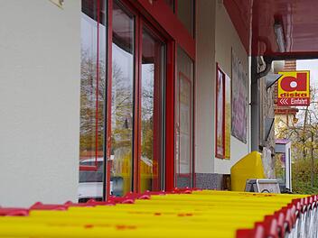 Die Diska-Filiale in der Rodacher Straße in Kronach schließt Ende Mai.  Foto: Marco Meißner