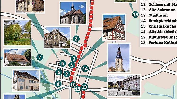 Die H&ouml;chstadter Kulturmeile zieht sich durch die Innenstadt.  Foto: privat