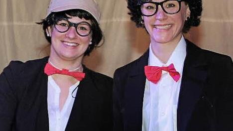 Kerstin Welsch und Anna Weiß begeisterten ohne Worte.