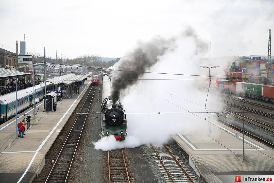 Hof-Plauener Dampftage - ein Eldorado für Eisenbahnfreunde