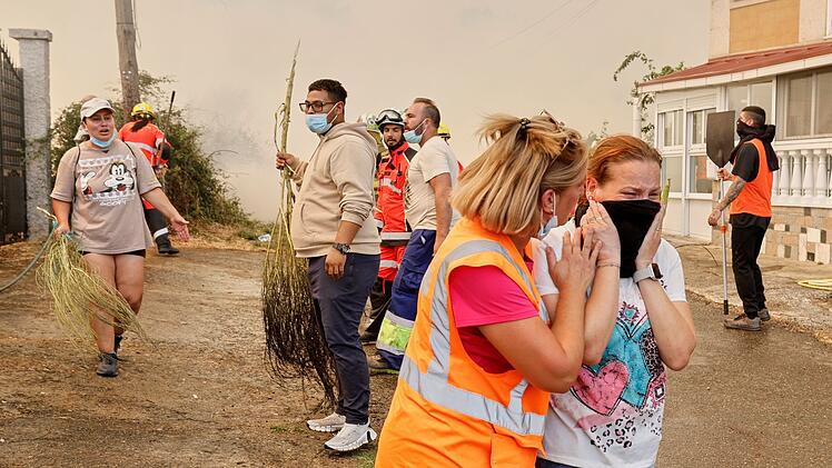 Waldbrände in Spanien