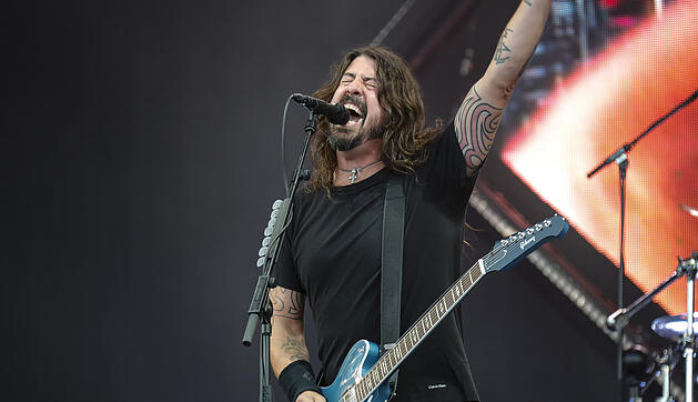 Die Foo Fighters bei Rock im Park 2018.