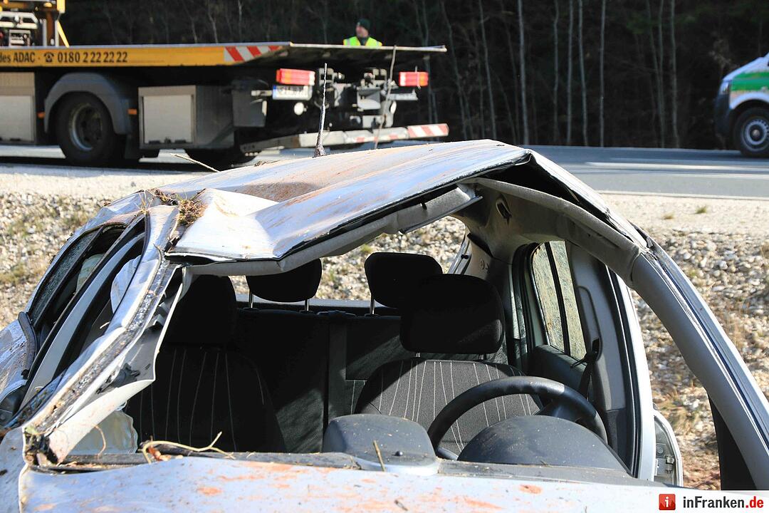 Unfall auf B505 bei Pommersfelden