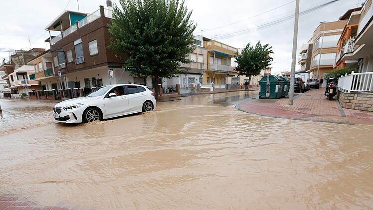 Überschwemmungen in Spanien
