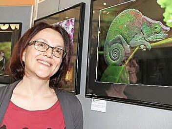 Carmen Wagner arbeitet eigentlich bei Raps, doch in ihrer Freizeit ist sie eine passionierte Fotografin: Das Blaufuß-Chamäleon hat sie im Nationalpark in Madagaskar vor die Linse bekommen. Foto: Sonja Adam