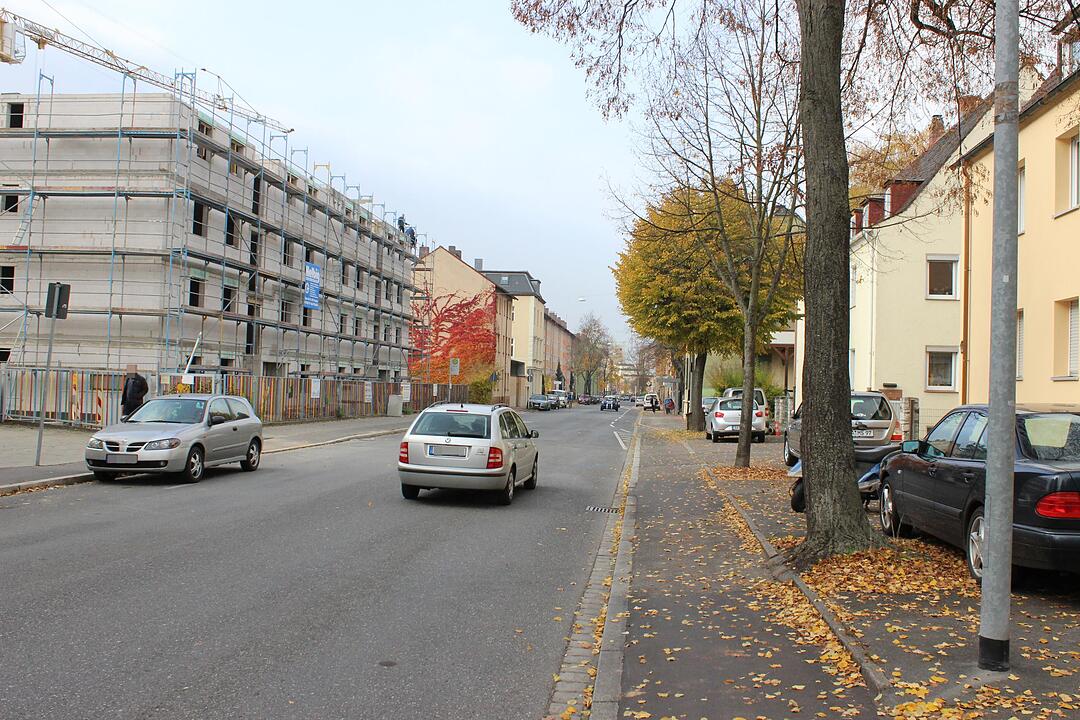 30.10.2015 Bamberg - Pödeldorfer Straße stadteinwärts