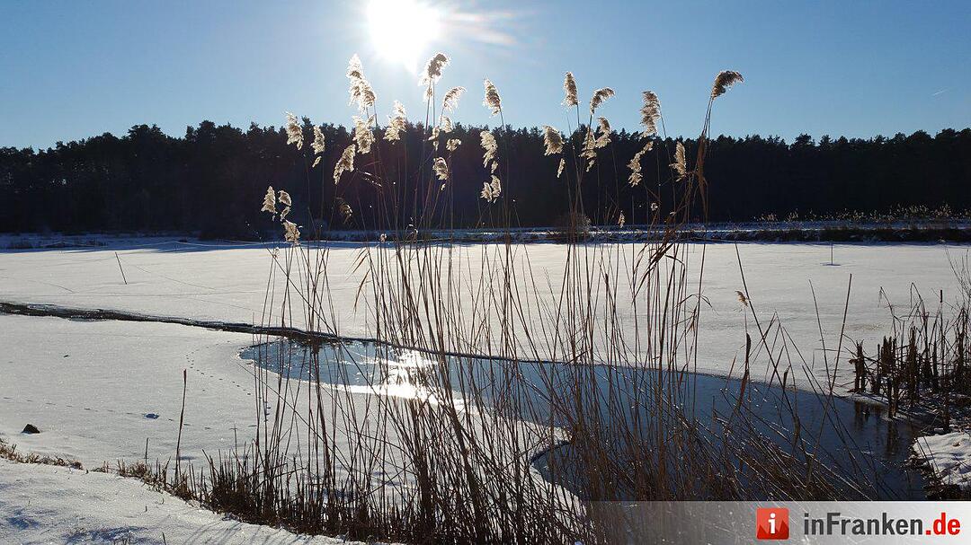 Eis und Schnee in Franken - die schönsten Winterleserfotos