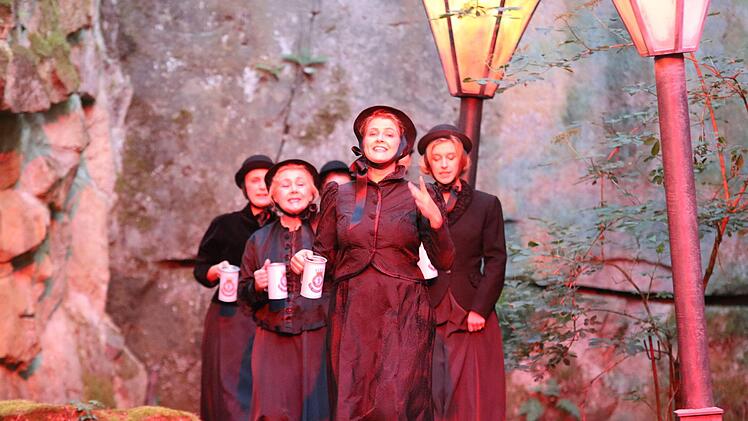 Die Bayerische Rundschau hatte ihre Leser zu "Dr. Jekyll und Mr. Hyde" an die Naturbühne Trebgast eingeladen. Foto: Jürgen Gärtner