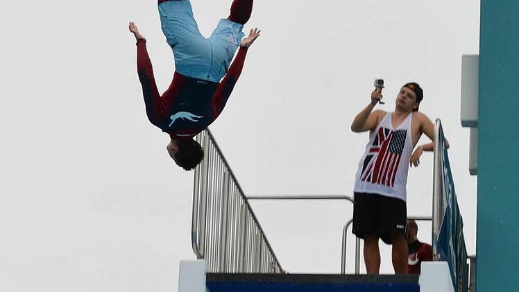 Wassertag beim Jugendfestival YouCo im Aquaria Freibad in CoburgFoto: Ronald Rinklef