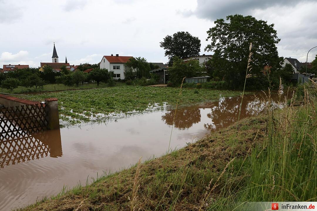 Hochwasser Landkreis Bamberg III - Oberhaid