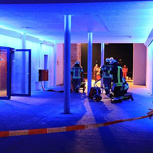 Feuer in Bamberger Studentenwohnheim: Wohnung brennt voll aus