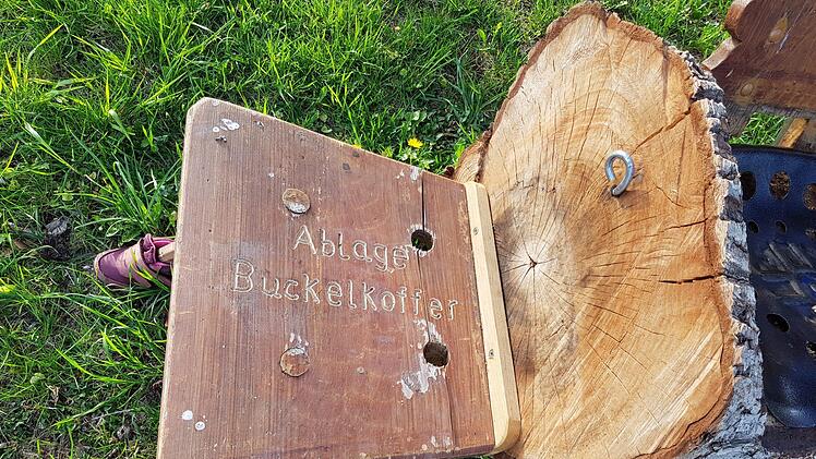 ... inklusive Buckelkoffer-Ablage Foto: Ronald Heck