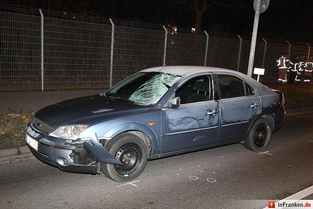 Fußgänger in Bamberg von Auto erfasst