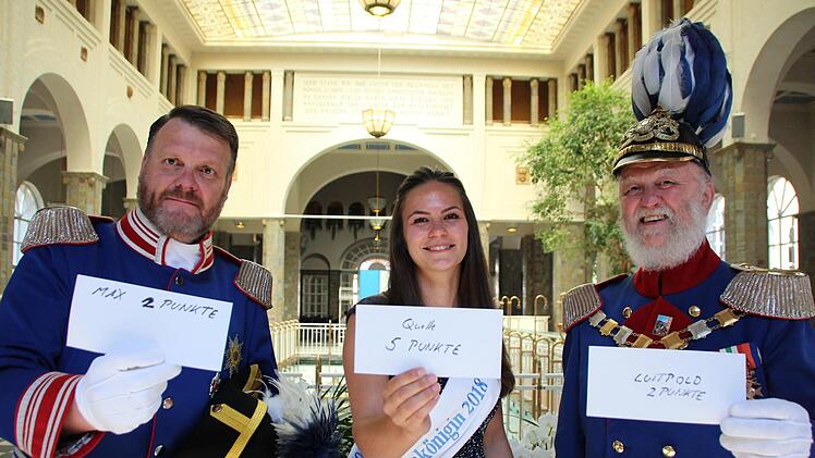 Blindverkostung mit Bad Kissinger Heilwassern. Foto: Benedikt Borst