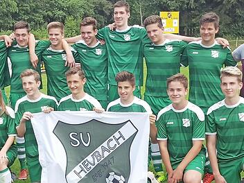 Die Meistermannschaft des SV Heubach Foto: Wolfgang Dietz
