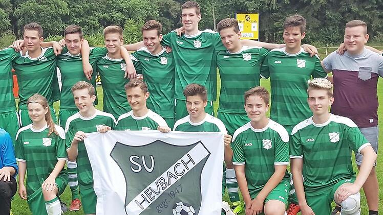 Die Meistermannschaft des SV Heubach Foto: Wolfgang Dietz