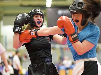 Schon 2018 wurde der Bayernpokal im Kickboxen in der HUK-Arena ausgetragen. Foto: Archiv