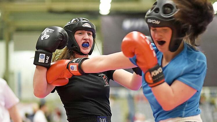 Schon 2018 wurde der Bayernpokal im Kickboxen in der HUK-Arena ausgetragen. Foto: Archiv