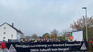 Bamberger Bosch-Belegschaft im Warnstreik - "heiße Woche" der IG Metall läuft