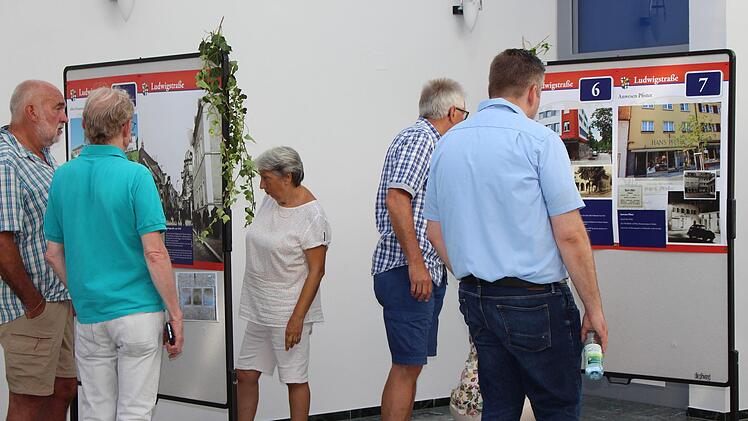 Eröffnung der Ausstellung "Ludwigstraße - früher und heute" am 29. Juni 2019 in Bad Brückenau Foto: Julia Raab