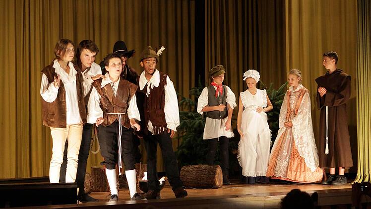 Die Räuber als Moritatensänger