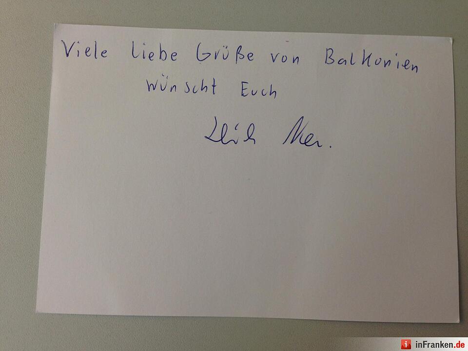 Urlaubspostkarten der inFranken.de-Leser