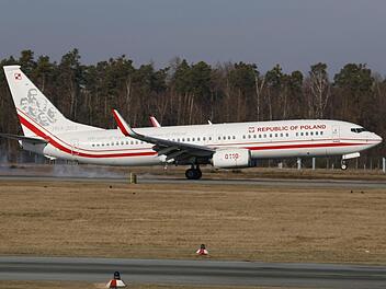 Flughafen Nürnberg: Maschine von ausländischer Luftwaffe gelandet