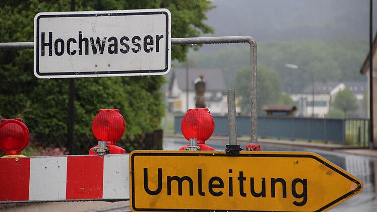 Nichts geht mehr bei Gleusdorf. Foto: Eckehard Kiesewetter