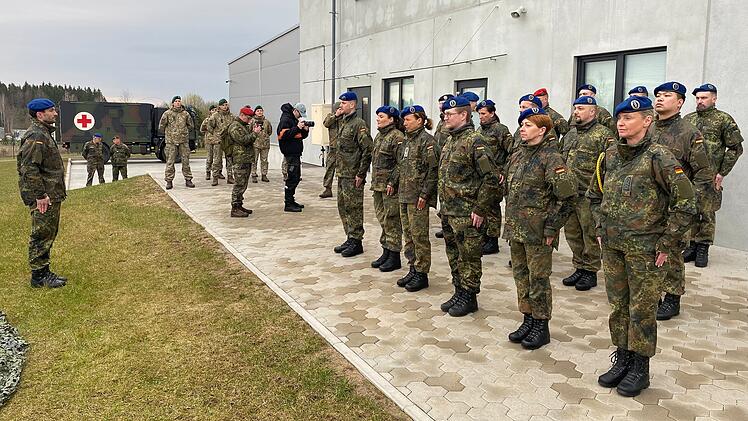 Bundeswehr-Brigade in Litauen wird in Dienst gestellt