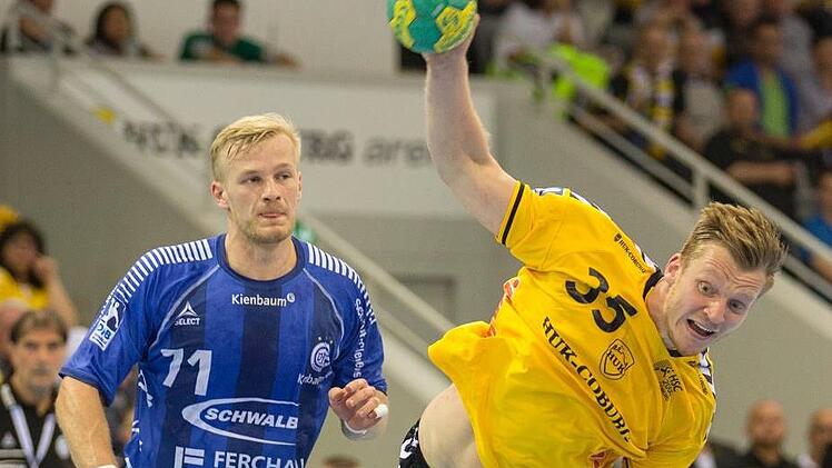 0,1,2 und zuletzt gegen Gummersbach 3 Treffer: Die steigende Form von Tom Wetzel lässt sich auch an seinen erzielten Toren in den vier Spielen seit seinem Comeback belegen.  Foto: Timo Geldner