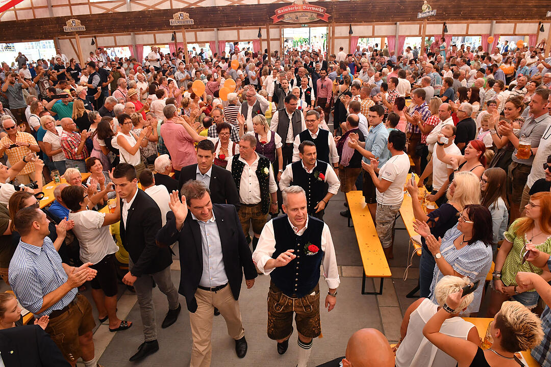 Der Auftakt der Kulmbacher Bierwoche 2018