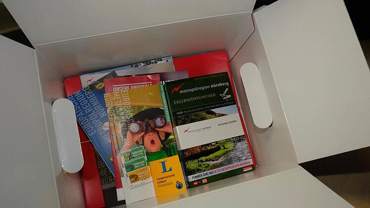 Die Willkommenspakete können von Unternehmen individuell befüllt werden.