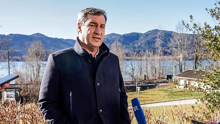 Auftakt Haushaltsklausur des bayerischen Kabinetts - Söder will tausende neue Stellen schaffen