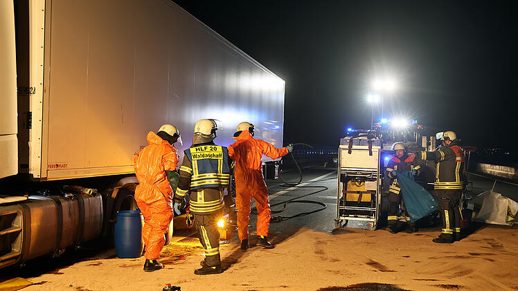Lastwagen-Unfall auf der A3