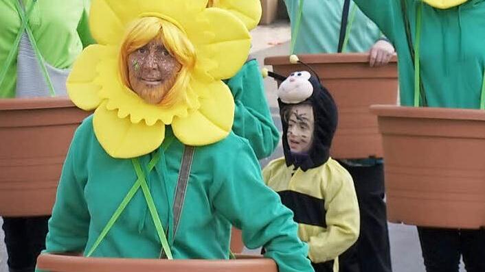 Zum Faschingsumzug in Rothenkirchen werden noch Anmeldungen von Fußgruppen oder Gruppen mit Motivwagen entgegengenommen. Foto: Archiv, Karl-Heinz Hofmann