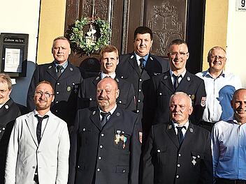 Unser Foto zeigt die Geehrten.