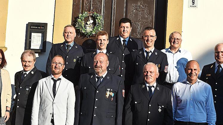 Unser Foto zeigt die Geehrten.