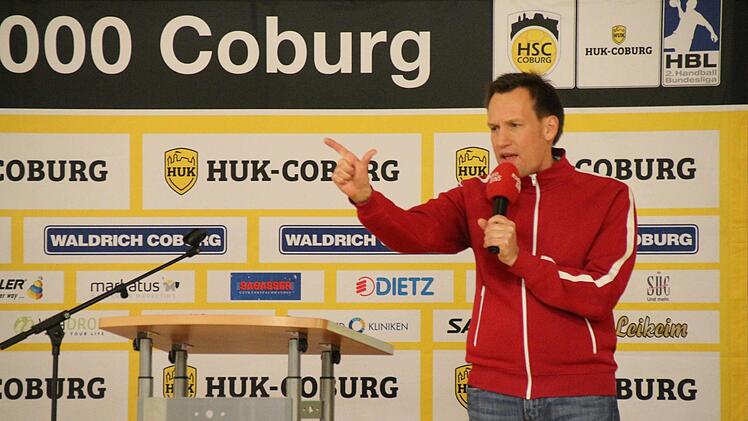 Comedian Jörg Kaiser beim Neujahrsempfang des HSC 2000 CoburgOliver Schmidt