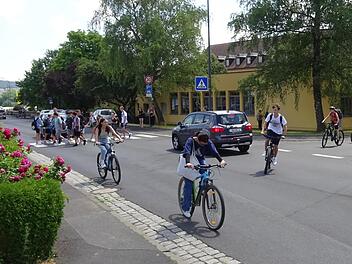 Der Schülerverkehr an der Einmündung der Von-der-Tann-Straße in die Kissinger Straße in Hammelburg ist einer der neuralgischen Punkte, für die das Planungsbüro Wegner eine Lösung finden will.