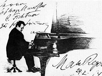 In diesem Jahr erinnert die Musikwelt an den 100. Todestag von Reger, der 1914 in Coburg gastierte. Foto: Archiv