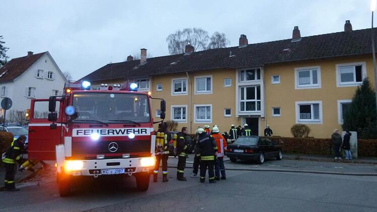 Mit rund 30 Einsatzkräften war die Kronacher Feuerwehr vor Ort. Foto: Stefan Wicklein
