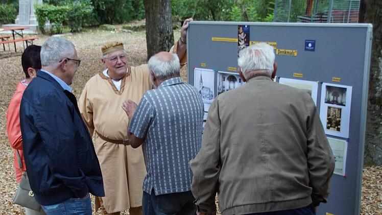 Viele interessierte Fragen beantwortete Willi Lediger beim Tag des offenen Denkmals in Eltmann.