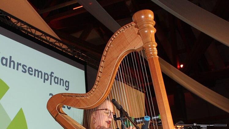 Zog mit Harfenklang und Stimme in ihren Bann: Judy Harper