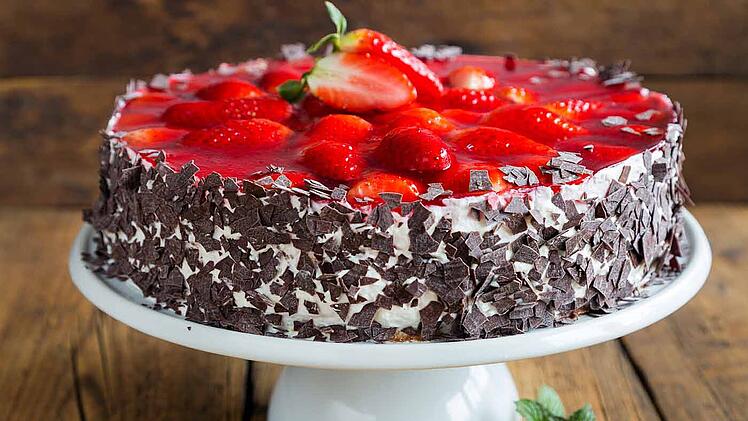Erdbeertorte