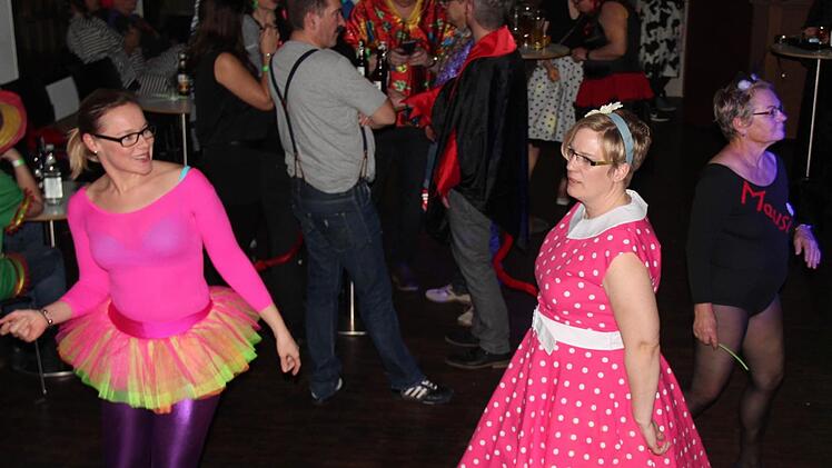 Viel Spaß hatten die Höchstadter Fosänachter in der Kulturfabrik. Foto: Johanna Blum