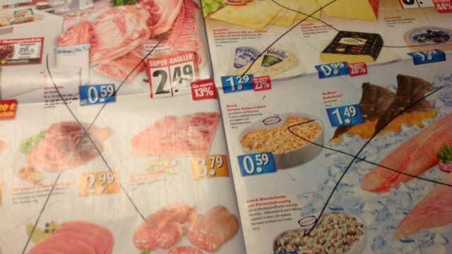 Fleisch, Käse, Fisch - laut meiner Nachbarin jetzt alles verboten! Na, wenn das mal keine furchterregenden Aussichten sind...